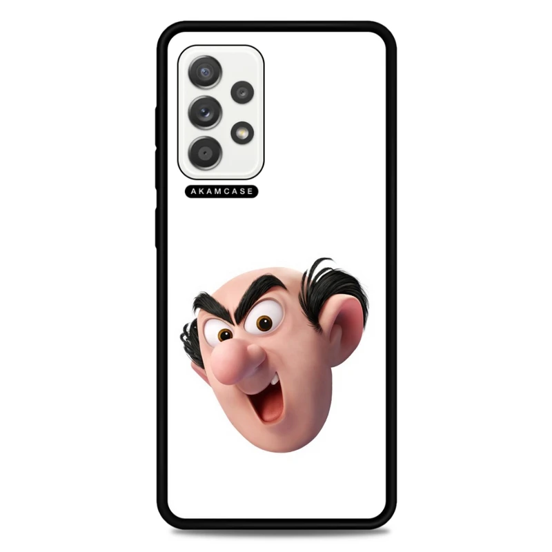 کاور آکام مدل AMC-WSGA52-SMURFS-14 مناسب برای گوشی موبایل سامسونگ Galaxy A52