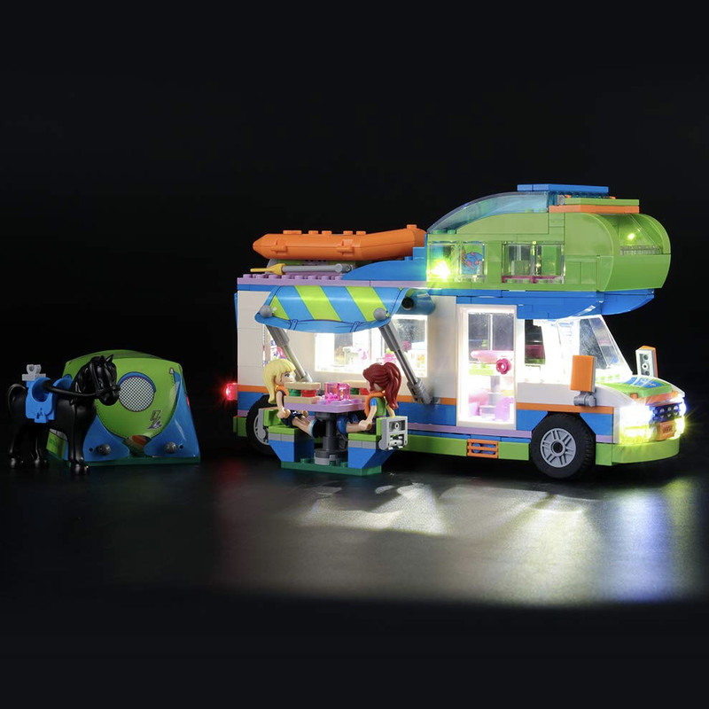 قطعه ساختنی لایتایلینگ مدل کیت نورپردازی friends mias camper van 41339 کد LGK187