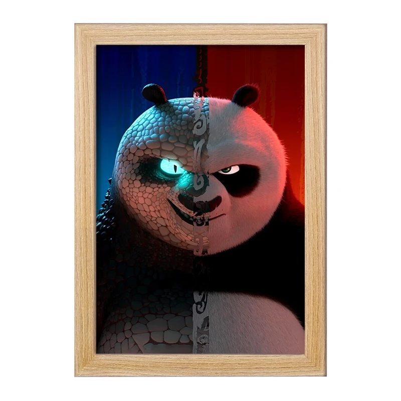 تابلو خندالو مدل پاندای کونگ فو کار کد F2135