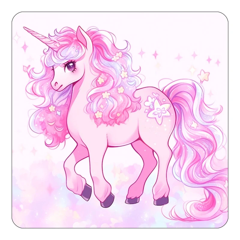 مگنت کاکتی طرح اسب تک شاخ و یونیکورن مدل mp33151