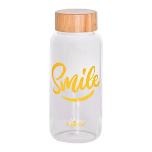 بطری آب یونیک طرح smile کد 3060 گنجایش 0.83 لیتر