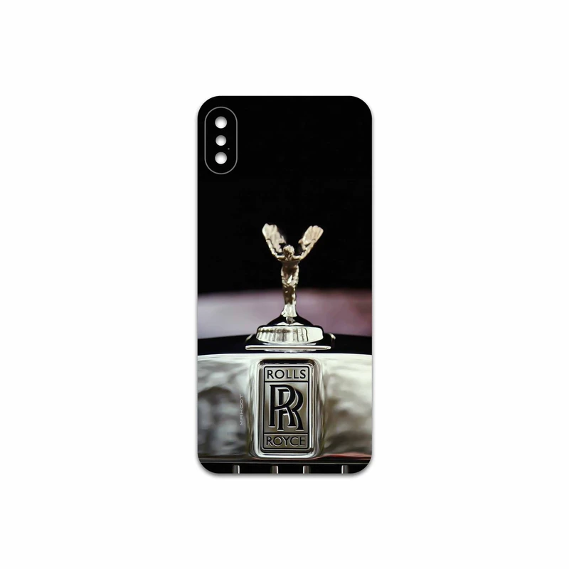 برچسب پوششی ماهوت مدل Rolls-Royce Motor مناسب برای گوشی موبایل اپل iPhone X