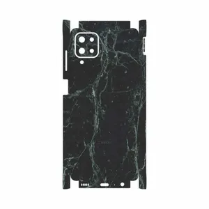 MAHOOT Graphite-Green-Marble-FullSkin Cover Sticker for Samsung Galaxy A12 Nacho