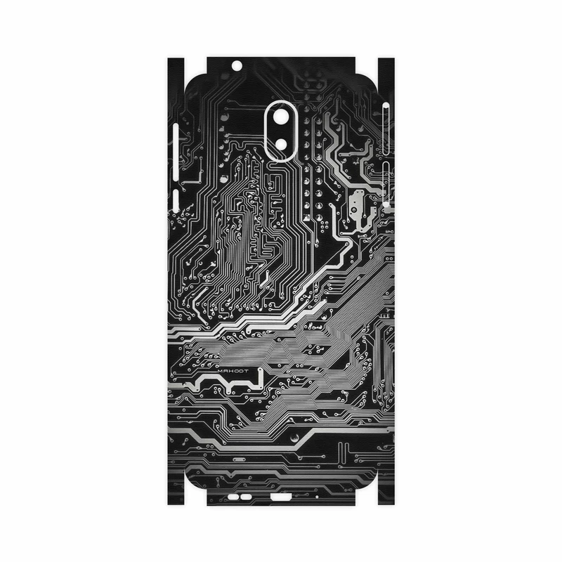 برچسب پوششی ماهوت مدل Black Printed Circuit Board-FullSkin مناسب برای گوشی موبایل نوکیا 3.1