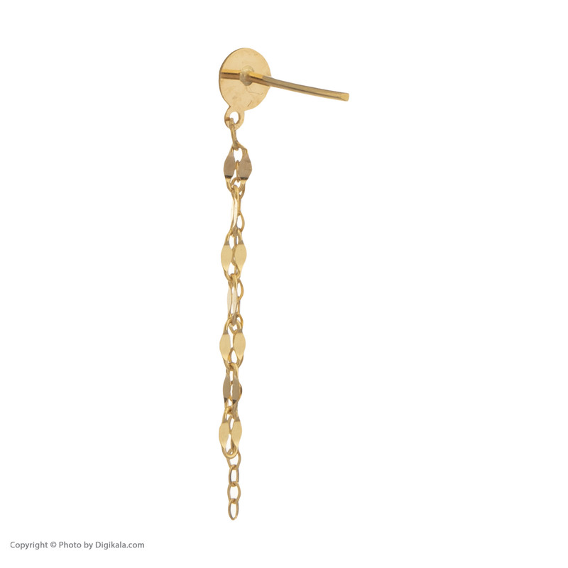 گوشواره طلا 18 عیار زنانه مایا ماهک مدل ME0953 - 5