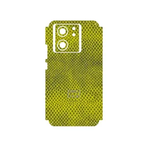 MAHOOT Yellow Snake Skin Cover Sticker for Xiaomi 13T