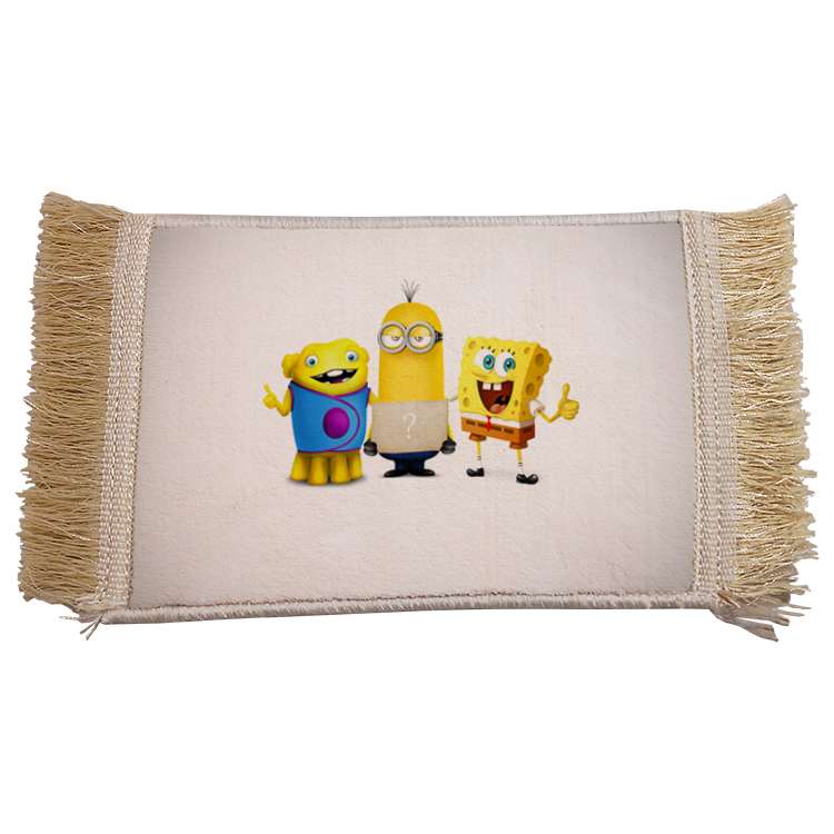 فرش ماشینی دیوارکوب مدل مینیون کد 8