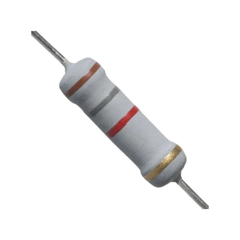 مقاومت 1.8کیلو اهم 1 وات کد 1.8K/1W بسته 50 عددی