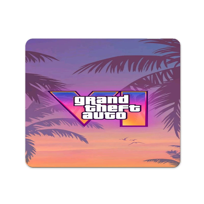 ماوس پد پاد آفرین مدل گیم طرح جی تی ای کد p124 سایز 24*19 سانتی متر 