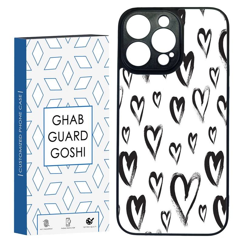 کاور قاب گارد گوشی طرح قلب کد TPU-278 مناسب برای گوشی موبایل اپل Iphone 14 PRO MAX