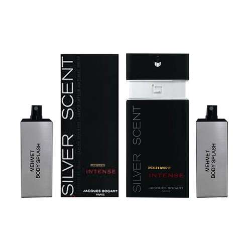 ست ادو پرفیوم مردانه مهمت مدل Silver Scent Intense حجم 100 میلی لیتر