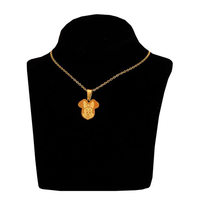 گردنبند دخترانه مدل مینی موس کد G1 گردنبند دخترانه مدل مینی موس کد G1