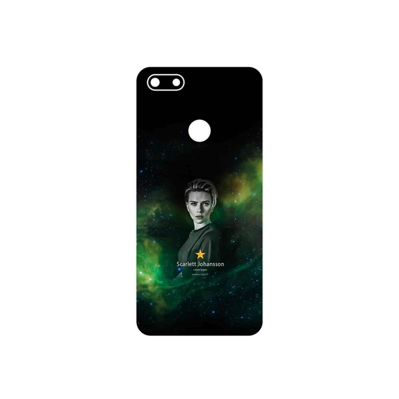 برچسب پوششی ماهوت مدل Scarlett Johansson مناسب برای گوشی موبایل موتورولا Moto E6 Play