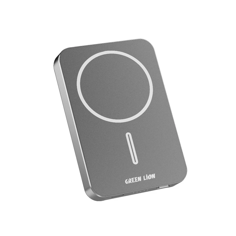 پاوربانک گرین لاین مدل METZ MagSafe ظرفیت 10000 میلی‌آمپر ساعت