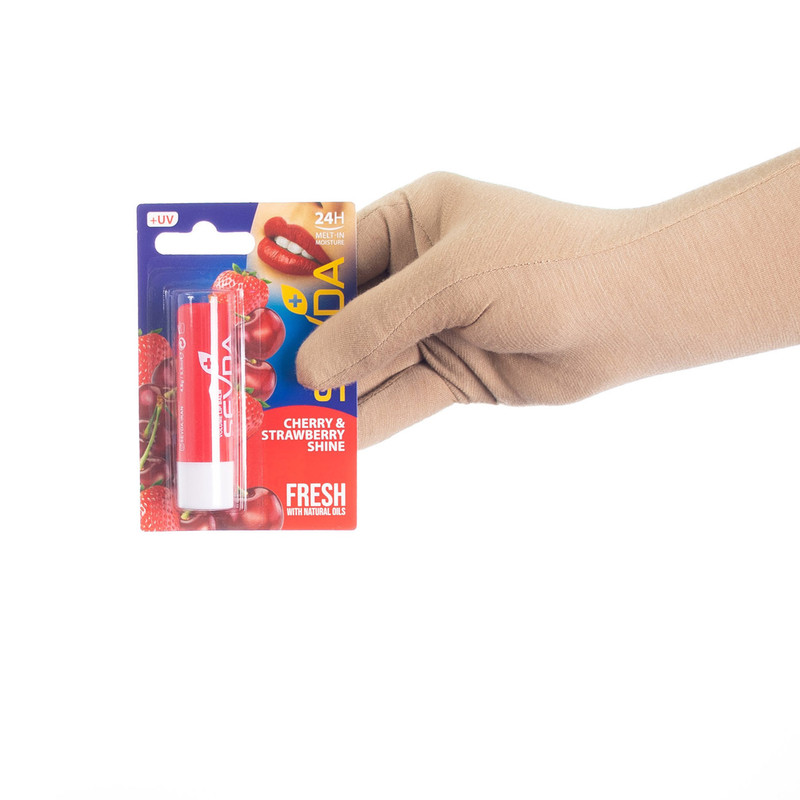 بالم لب سودا مدل گیلاس و توت فرنگی مجموعه 2 عددی