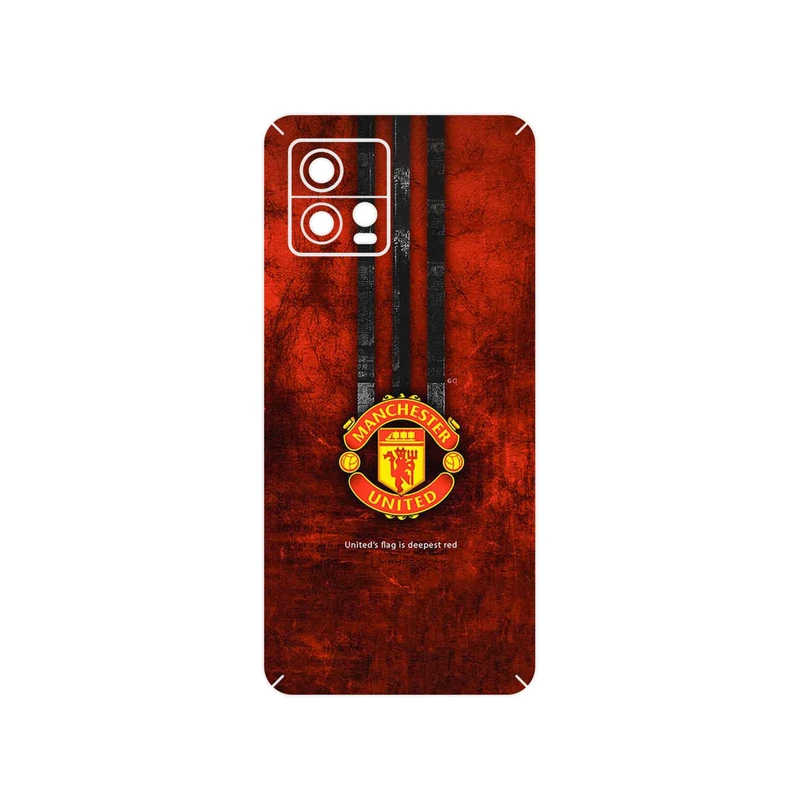برچسب پوششی ماهوت مدل Manchester_United مناسب برای گوشی موبایل موتورولا Moto G72