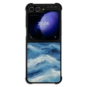 AKAM AMC-WSGZFLIP5-BLUE-8 Cover For Samsung Galaxy Z Flip 5
