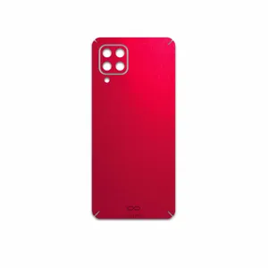 MAHOOT Matte-Warm-Red Cover Sticker for Samsung Galaxy M32