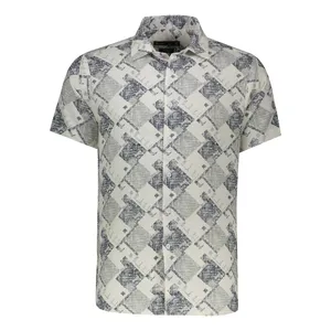 پیراهن آستین کوتاه یقه برگردان مردانه باینت مدل 830-3