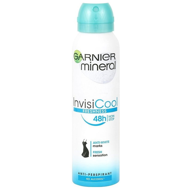 اسپری ضد تعریق زنانه گارنیه مدل Invisicool Freshness Non Stop حجم 150 میلی لیتر اسپری ضد تعریق زنانه گارنیه مدل Invisicool Freshness Non Stop حجم 150 میلی لیتر