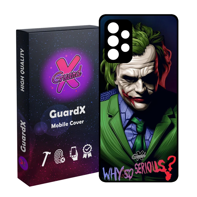 کاور گارد ایکس طرح Joker مدل Glass10187 مناسب برای گوشی موبایل سامسونگ Galaxy A32 4G