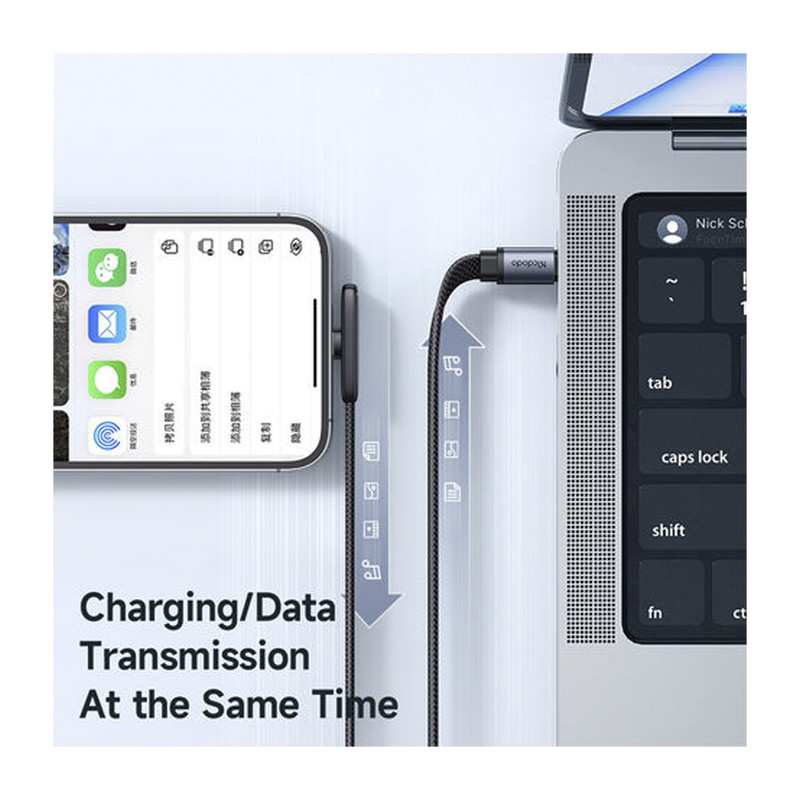 کابل تبدیل USB-C به لایتنینگ مک دودو مدل CA-335 طول 1.2 متر