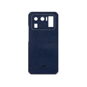 MAHOOT Deep-Blue-Leather Cover Sticker for Xiaomi Mi 11 Ultra