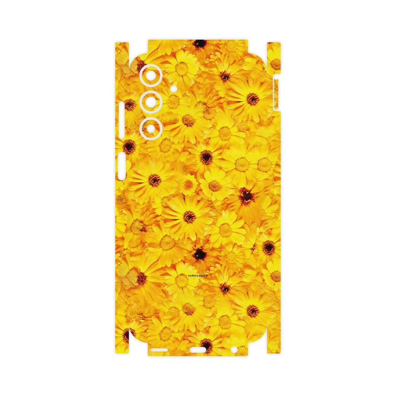 برچسب پوششی ماهوت مدل Yellow_Flower-FullSkin مناسب برای گوشی موبایل سامسونگ Galaxy A15