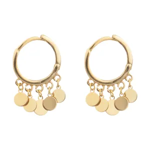 گوشواره طلا 18 عیار زنانه نیوانی مدل EA076