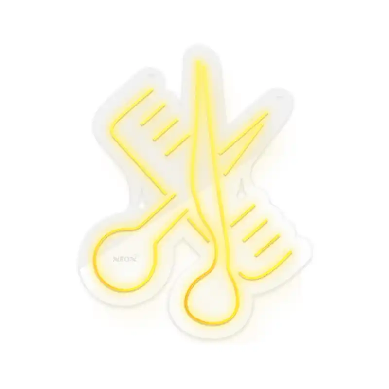 چراغ دیواری نئون دیزاین طرح Barber_YL
