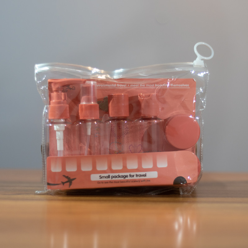 محفظه نگهداری کرم رونا مدل مسافرتی بسته 7  عددی