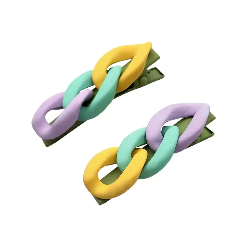 گیره مو دخترانه کد SNG257-3 بسته 2 عددی