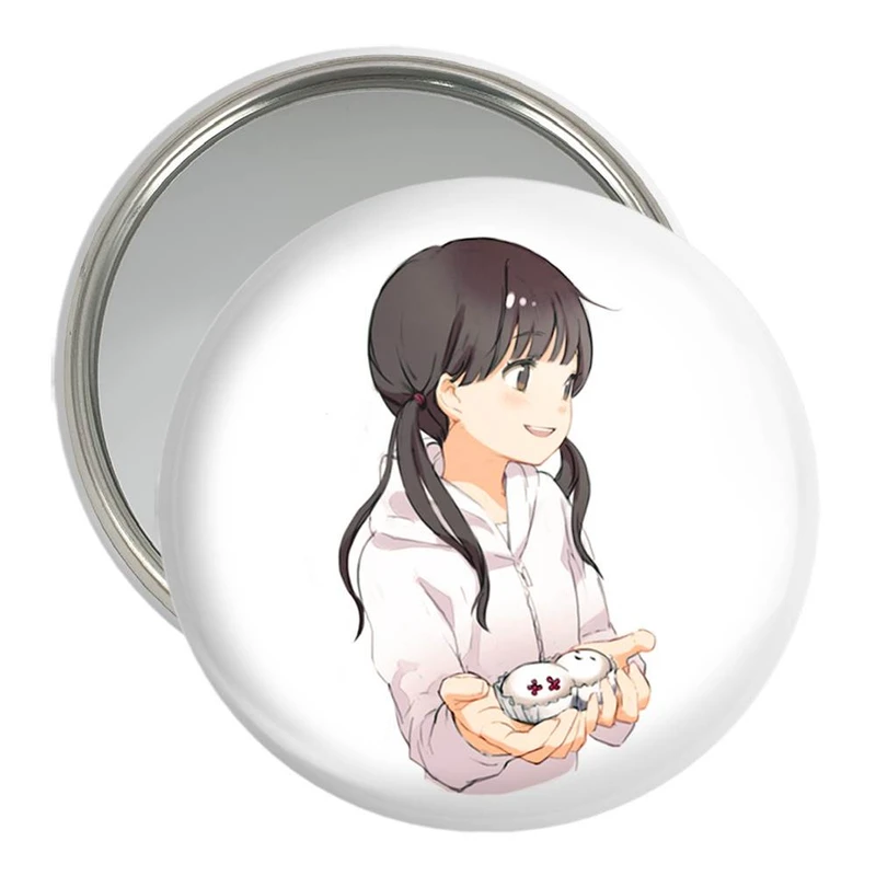 آینه جیبی خندالو مدل ماریکو انیمه فروشگاه تاماکو Tamako Market  کد 22526