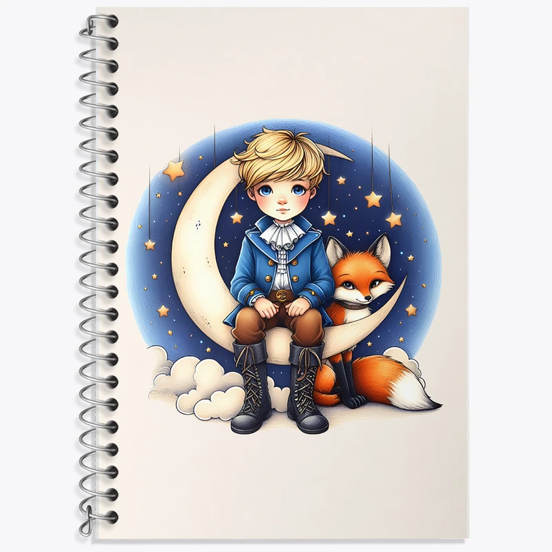 دفتر لغت 50 برگ خندالو طرح شازده کوچولو (The Little Prince) کد F6136