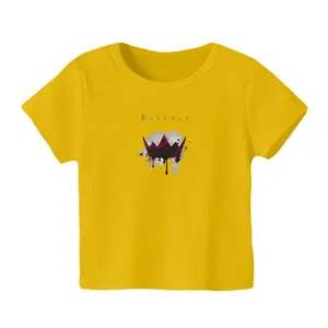 تی شرت آستین کوتاه بچگانه مدل تاج خونی