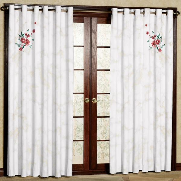 پرده مدل مخمل پانچی کد 5848 سایز 280x140 سانتی متر