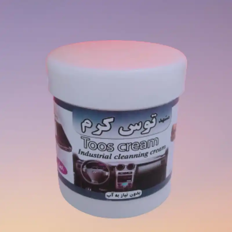 واکس براق کننده کفش توس کرم مدل LAR-TOS