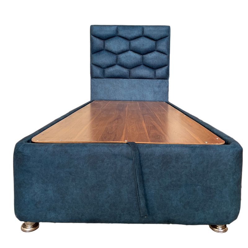 تخت خواب یک نفره کد ZAJ120 سایز 200 × 120 سانتی متر