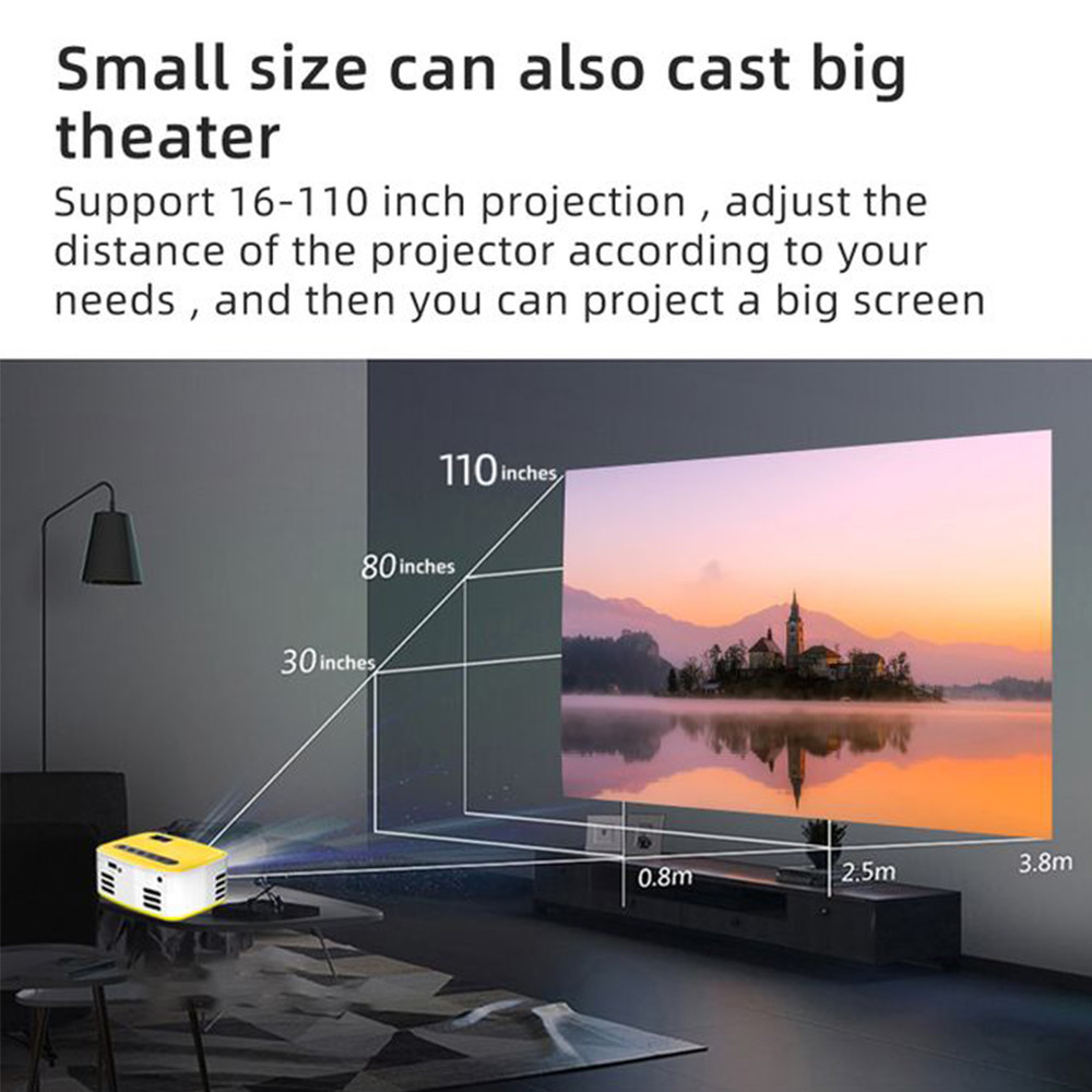 مینی ویدئو پروژکتور مدل 1119