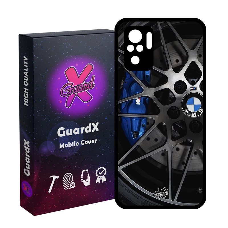 کاور گارد ایکس طرح BMW مدل Glass10437 مناسب برای گوشی موبایل شیائومی Redmi Note 10 4G/Redmi Note 10S