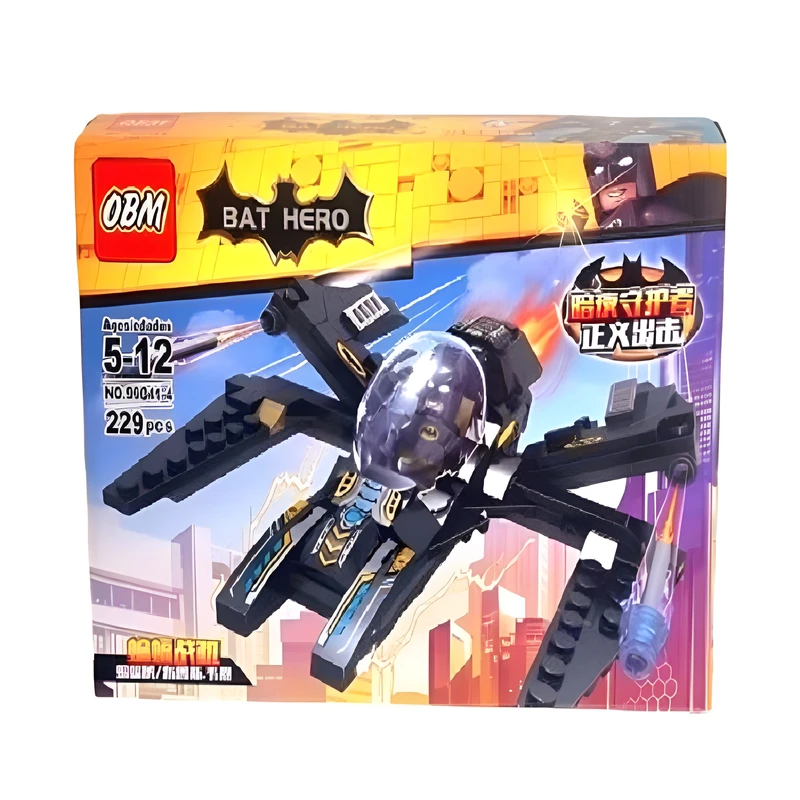 ساختنی طرح بتمن مدل سوپرهرو کد 4-99041