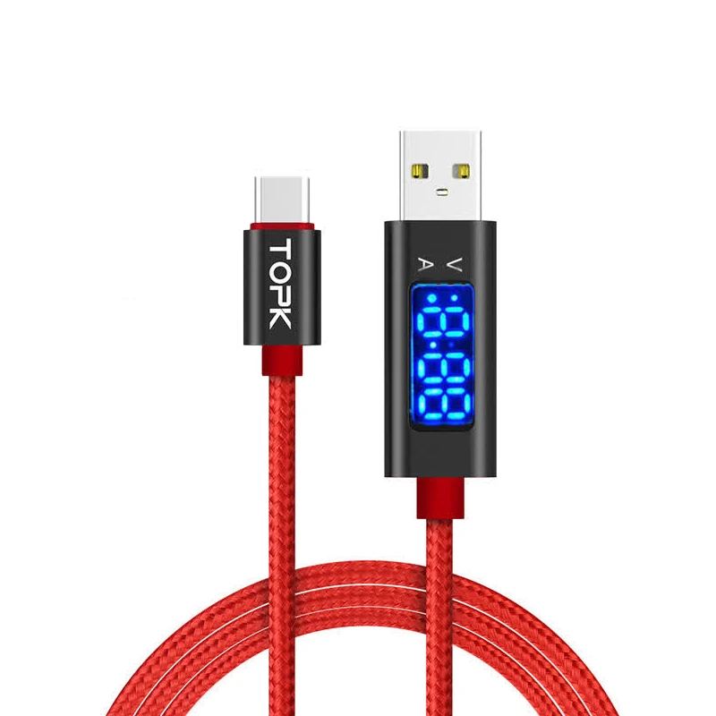 کابل تبدیل USB به USB-C تاپکی مدل C47 طول 1 متر