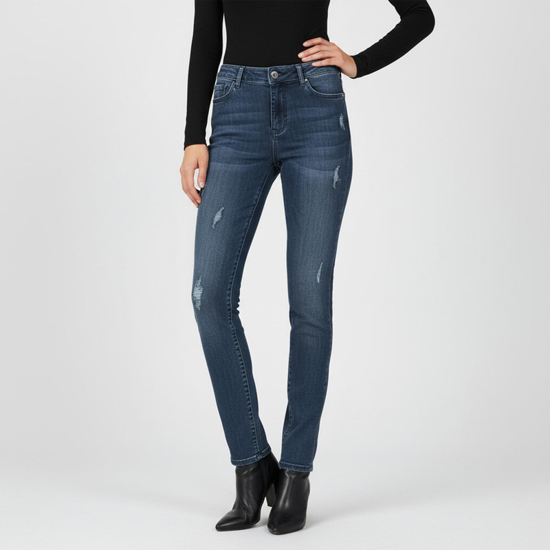شلوار جین زنانه اسمارا مدل Super Skinny fit کد زاپ