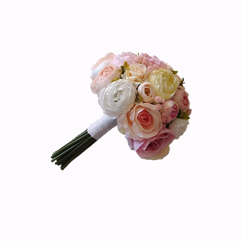 دسته گل مصنوعی مدل تزکیبی گرد0013