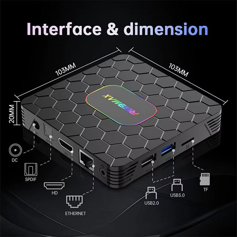 اندروید باکس مدل R69 Max 64 گ