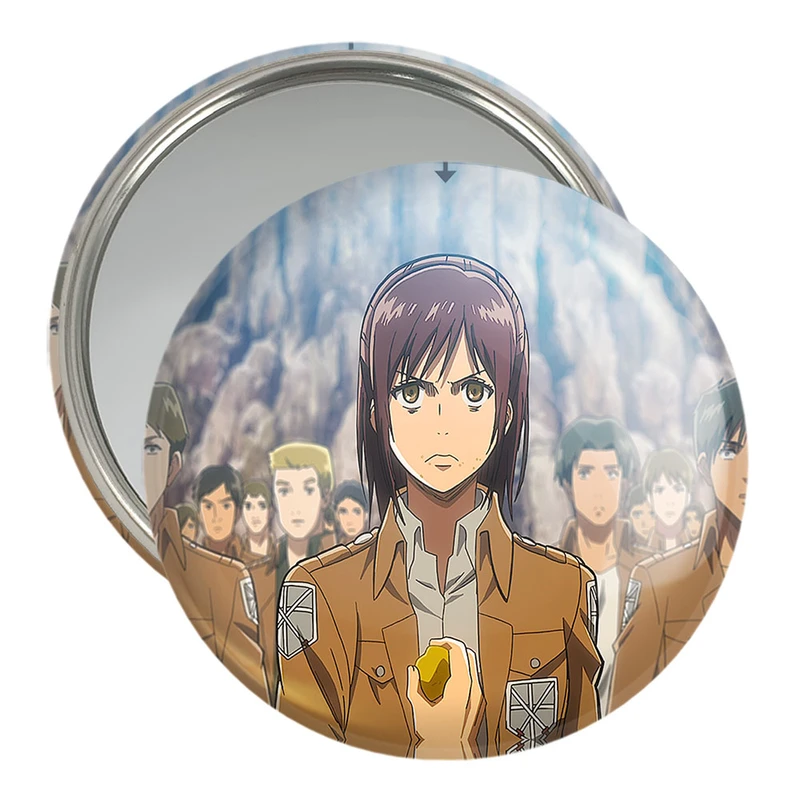 آینه جیبی خندالو مدل ساشا براوس انیمه اتک آن تایتان Attack on Titan  کد 10964