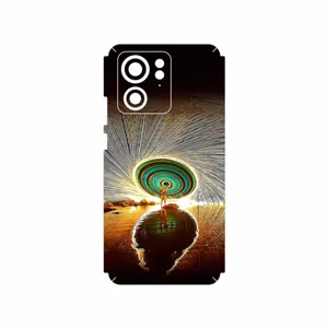 MAHOOT Night Light Fountain Cover Sticker for Motorola Edge 40