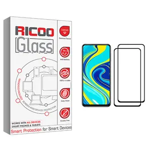 ricoo +HD Screen Protector For Xiaomi Redmi Note 9S Pack Of 2