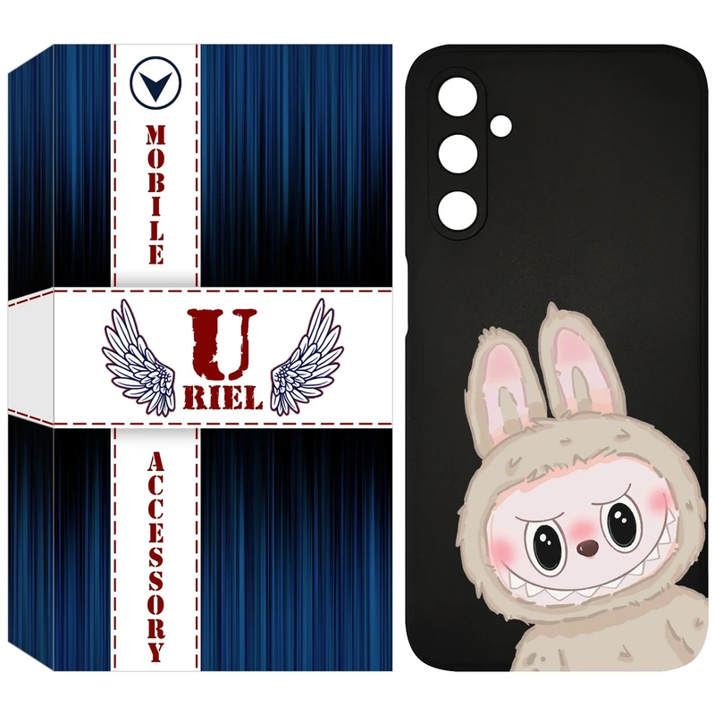 کاور یوریل قاب مدل KSH کد 119 طرح عروسک لبوبو مناسب برای گوشی موبایل سامسونگ Galaxy A24