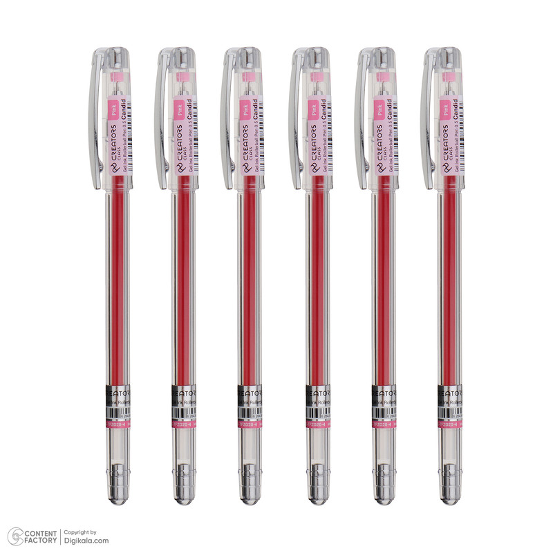 روان نویس کریتورز کلاس مدل کاندید بسته 6 عددی